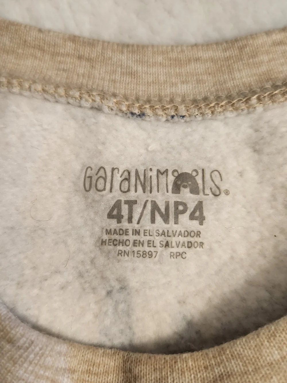 Garanimals soft beige